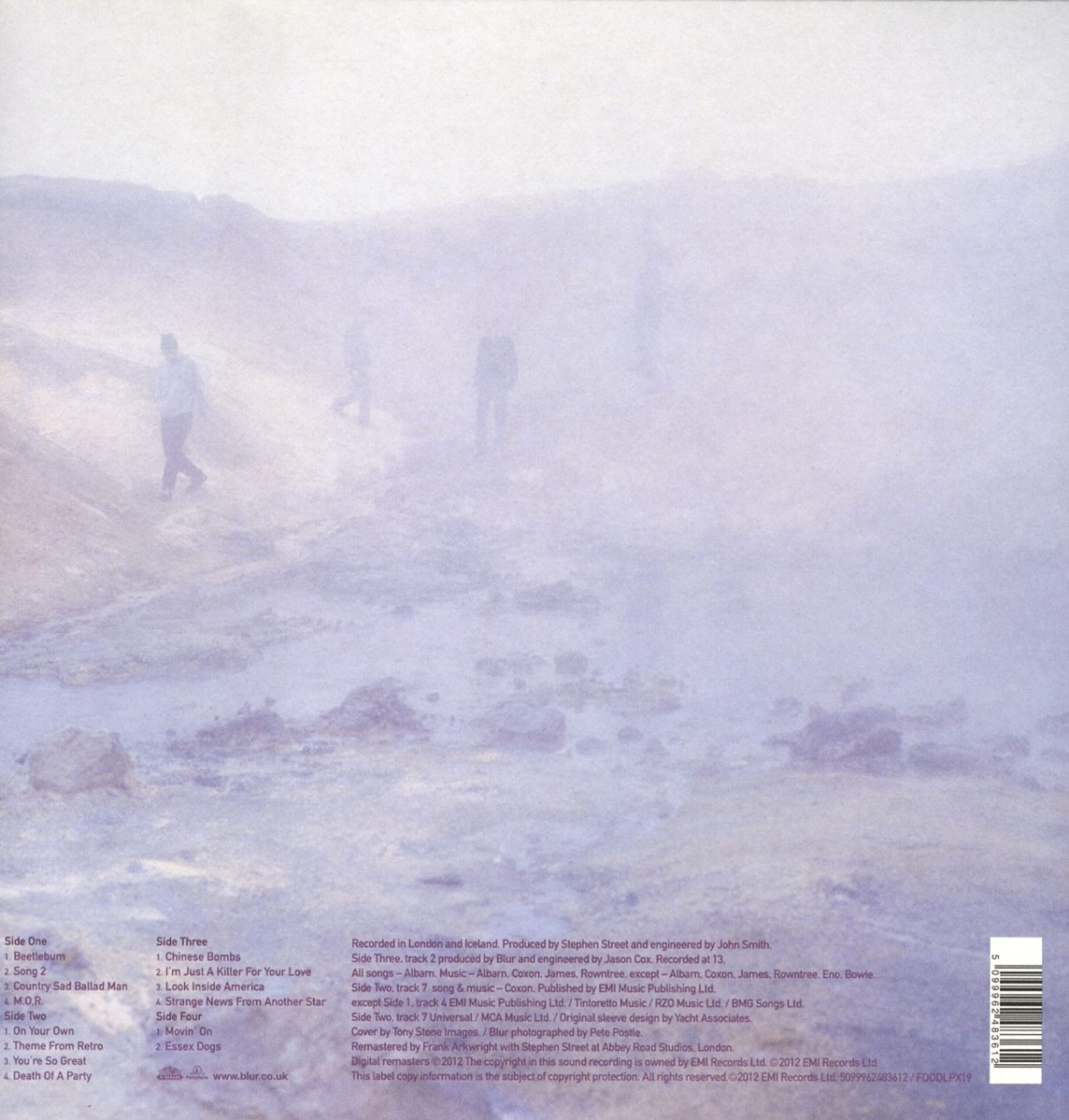 Blur - Blur - 2LP - 2012 Reissue – Bild 2