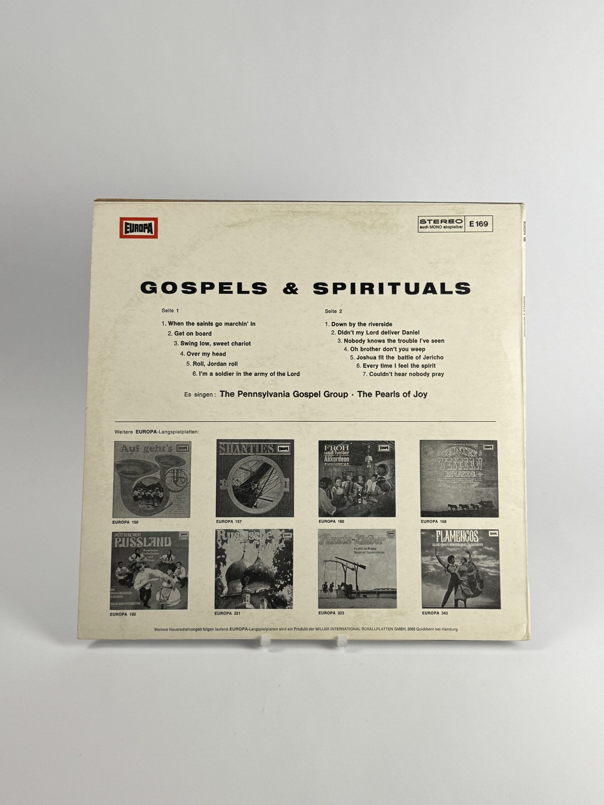 Gospels & Spirituals – Europa E 169 – Bild 2