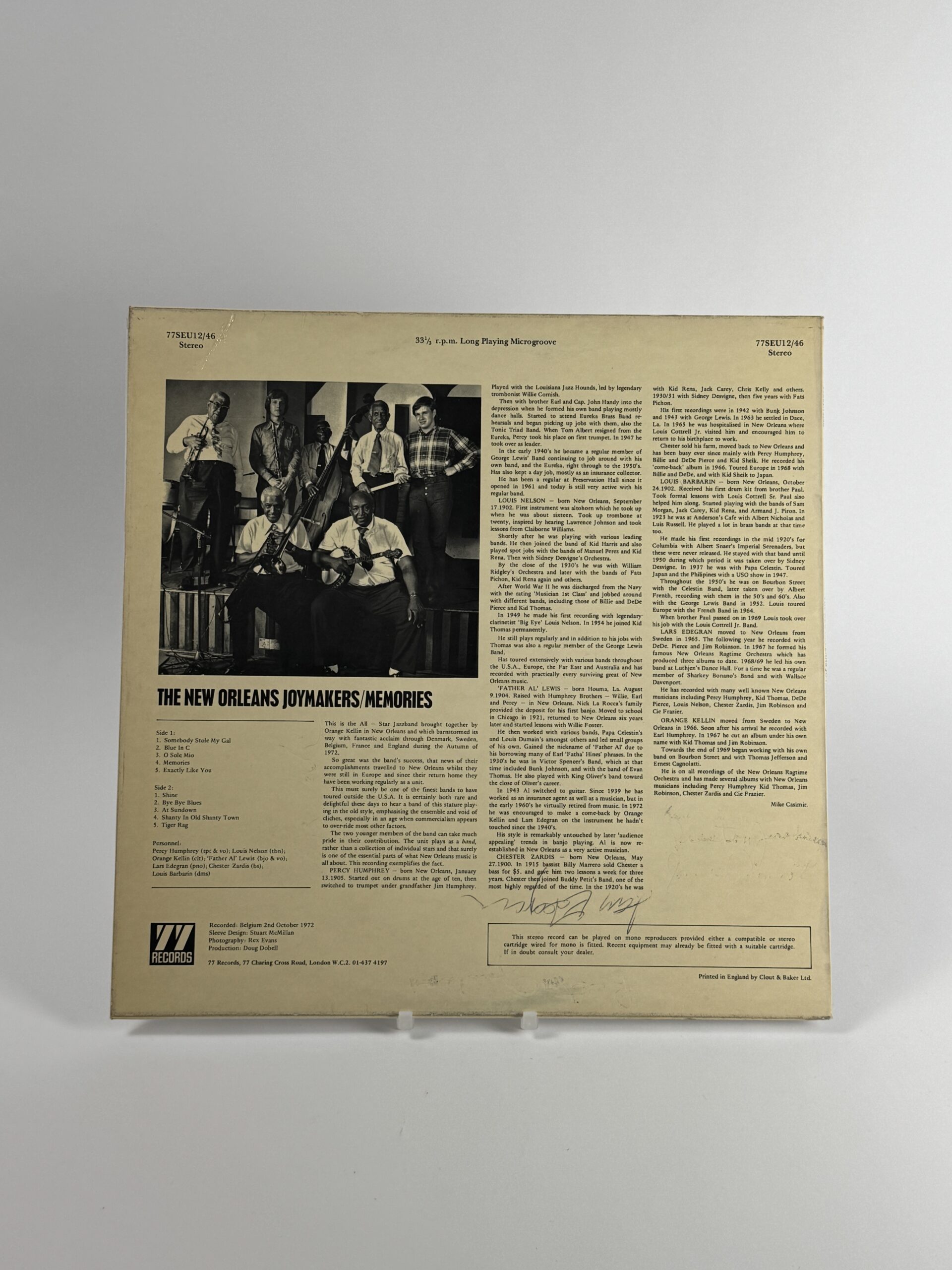 The New Orleans Joymakers – Memories – Bild 2