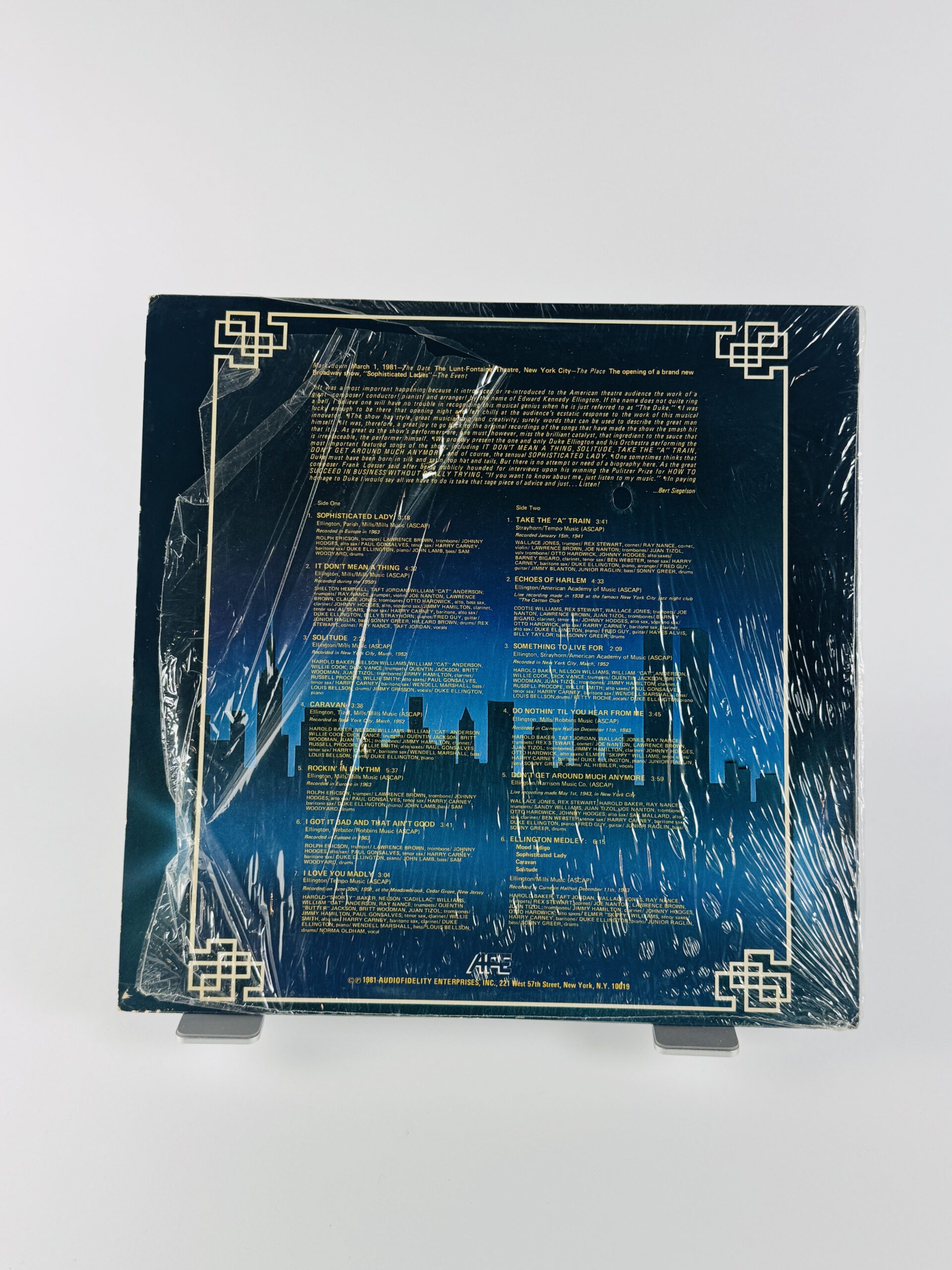 Music From Sophisticated Ladies – Original Duke Ellington Recordings – Bild 2