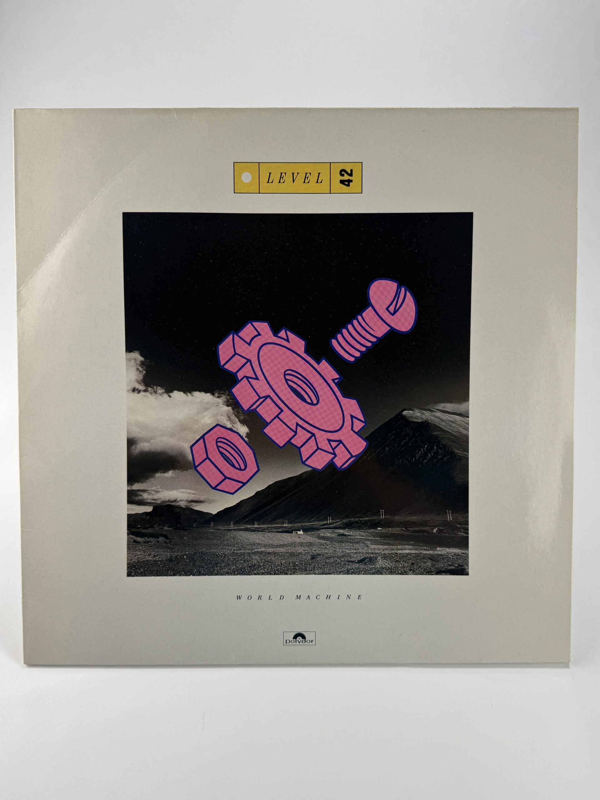 Level 42 – World Machine Vinyl von 1985, aktualisierte Vorderseite