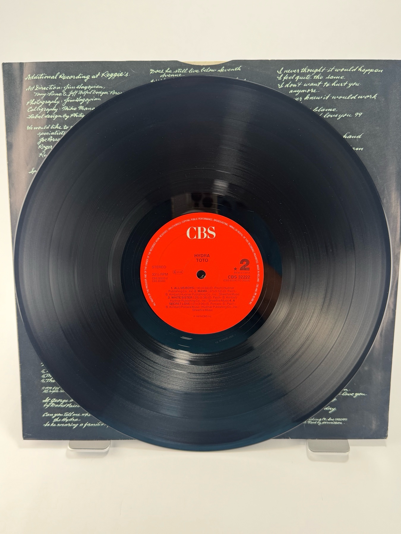 Toto – Hydra Schallplatte, Vinyl Seite 2